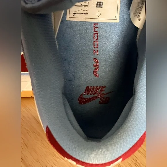 RARE Nike Dunk Low Premium SB Philadelphia Phillies Sneakers Philly Shoes - Picture 8 of 16